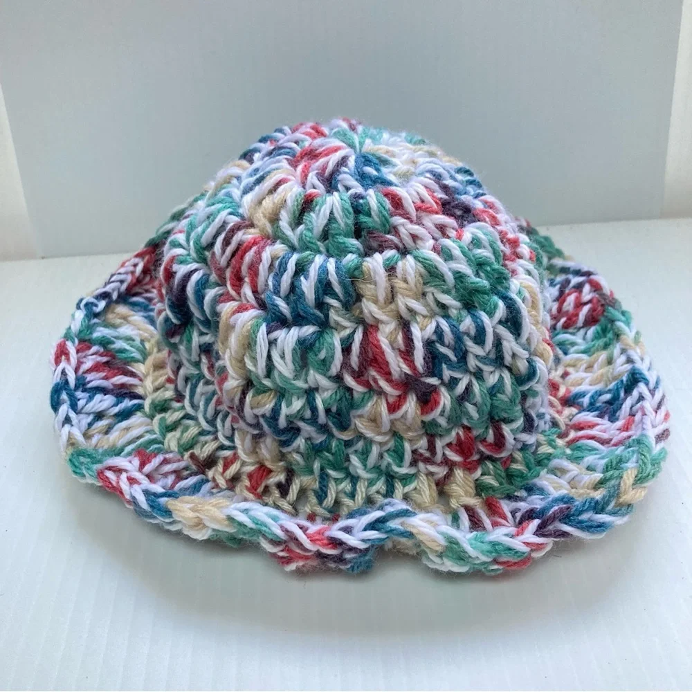 Warm Hat Handmade Crocheted Toddler Girl